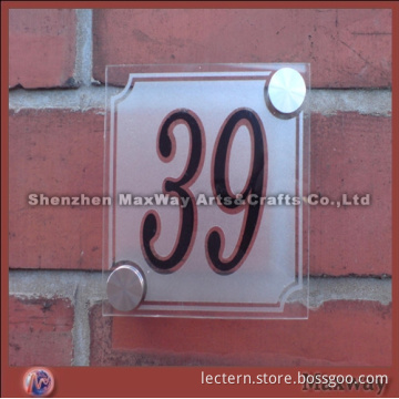 Clear Slatwall Well Polished Acrylic